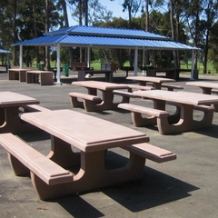 Eucalyptus Picnic Tables