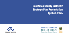San San Mateo County District 2 Strategic Plan
