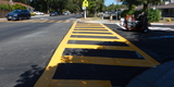 2023 Pavement Preservation July 2024 Crosswalk at Camino Al Lago