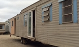 New modular homes replaced this and another 1970s-era trailer at Cabrillo Farms.