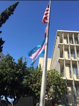 Flag at County Center